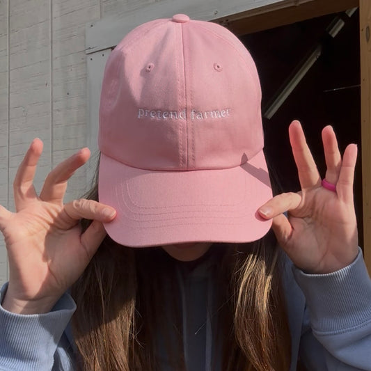 PRETEND FARMER EMBROIDERED CLASSIC DAD HAT
