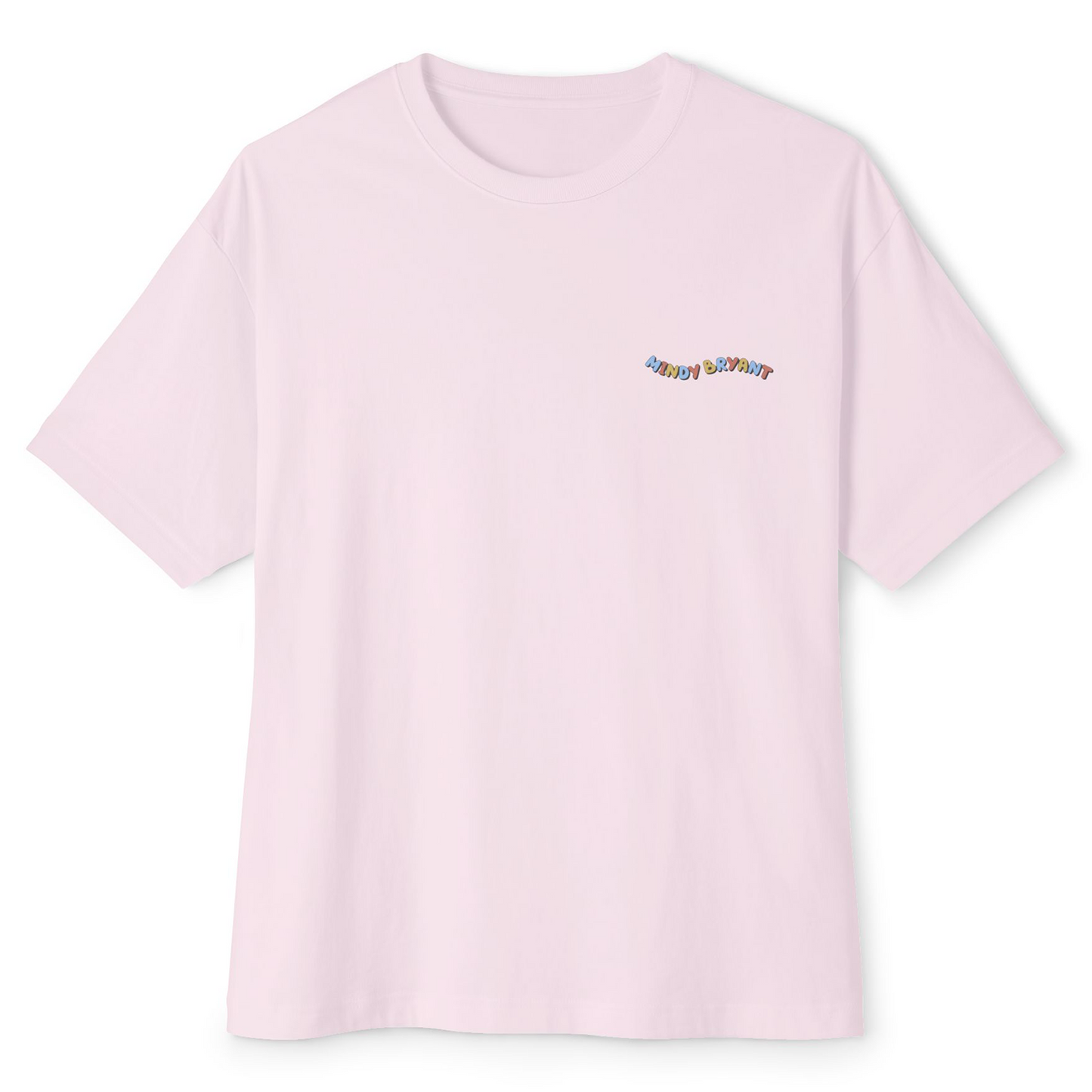 LOGO WITH DISCO BALL ALFREDO THE OPOSSUM UNISEX OVERSIZED BOXY TEE