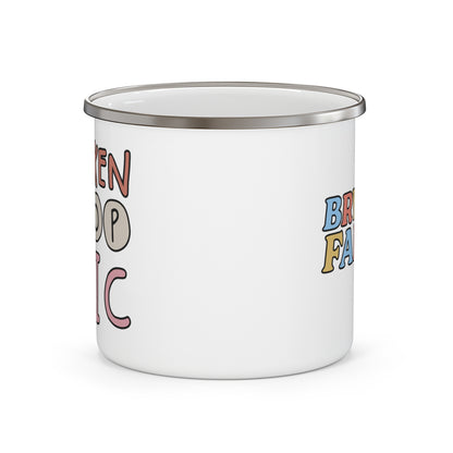 CHICKEN COOP CHIC ENAMEL CAMPING MUG