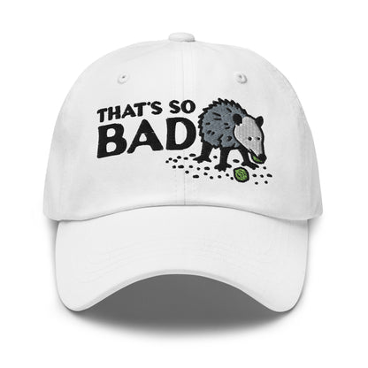 ALFREDO THE OPOSSUM THAT’S SO BAD CLASSIC DAD HAT